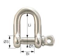 Wichard Schäkel 46 x 12 mit 6 mm Bolzen
