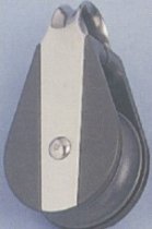 Block Gleitlager 38 mm Rolle f&uuml;r 10 mm Tau