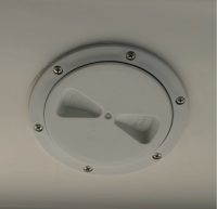 RWO Tankdeckel 125 mm weiss